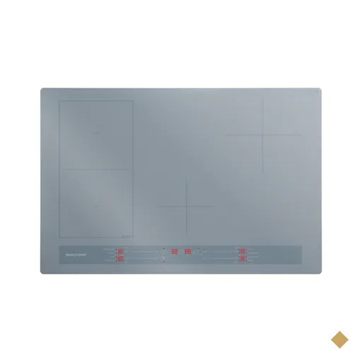Cooktop 4 Bocas de Indução Brastemp com Flexizone Branco - BDJ77AB