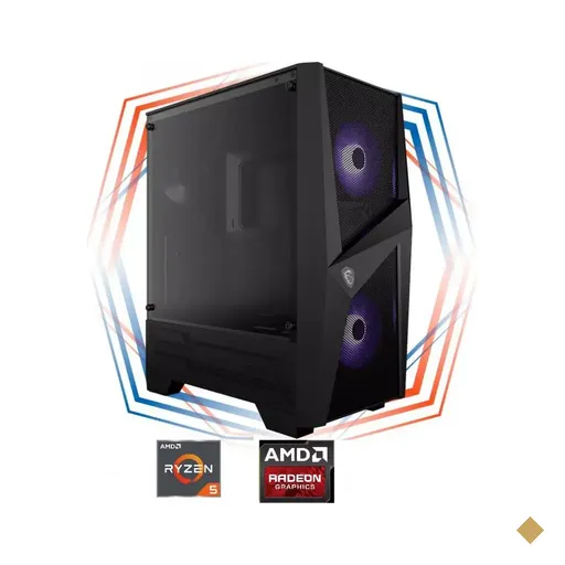 PC Gamer Beginner IV - AMD Lite Edition (AMD Ryzen 5 4600G, 8GB DDR4-3200…