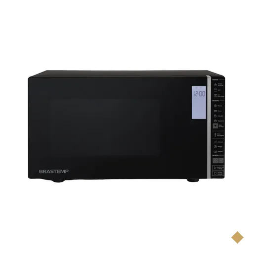 Micro-ondas Brastemp 32 Litros Preto com Grill e Painel Integrado - BMG45AE