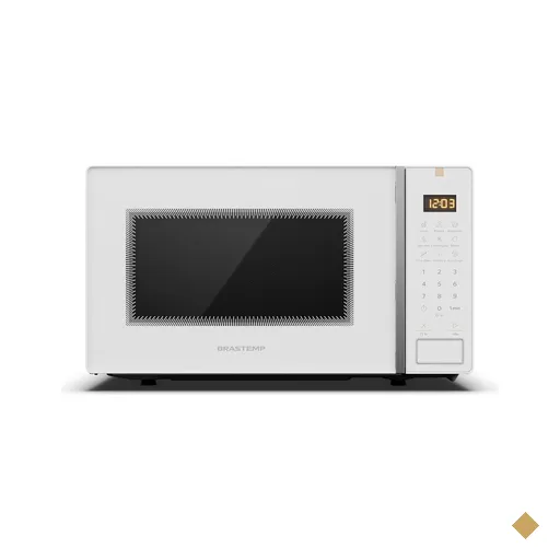 Micro-ondas 23 Litros com Multi Preparos Branco Brastemp - BMS23AB