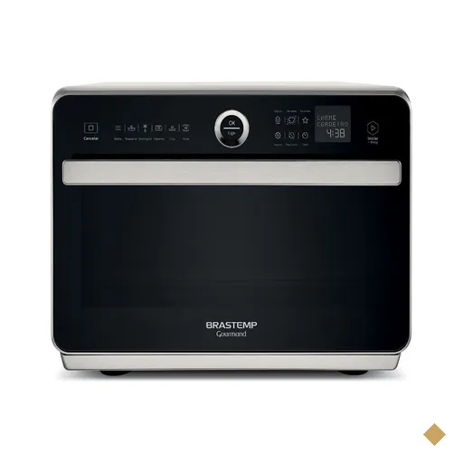 Forno Multifuncional Brastemp Gourmand 31 Litros Preto com Grill - BMR31AS