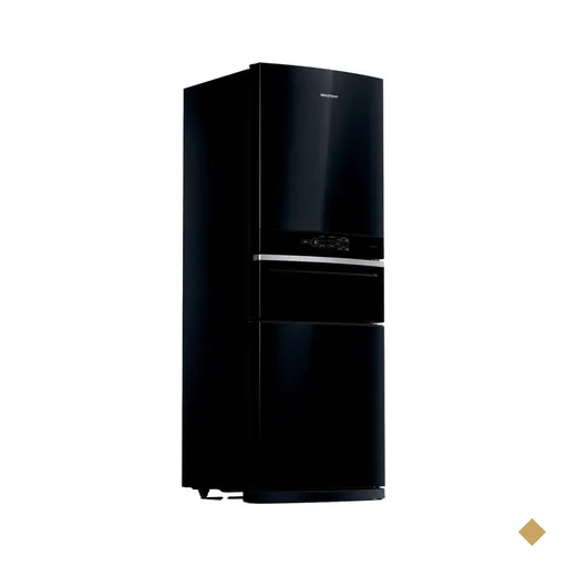 Geladeira Brastemp Inverse 3 Frost Free 419 Litros Cor Preta com Freeze Control…