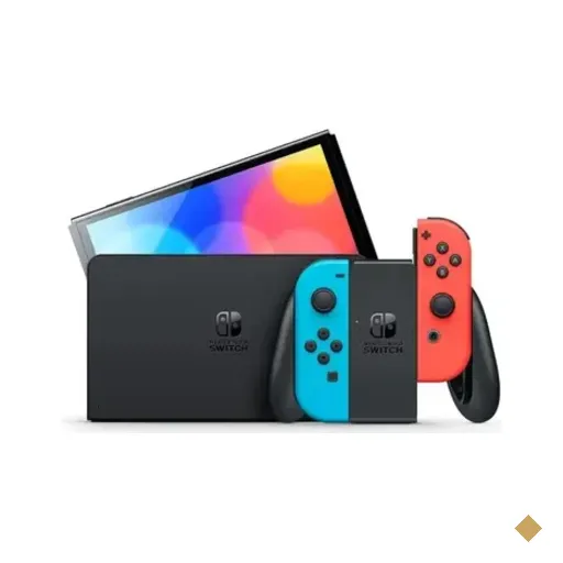 Console Portatil Nintendo Switch OLED 64gb Vermelho E Azul Neon