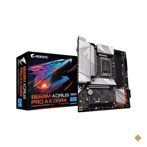 Placa Mãe Gigabyte B660M Aorus PRO AX DDR4 (LGA 1700/Intel B660/M.2/Wi-Fi 6…