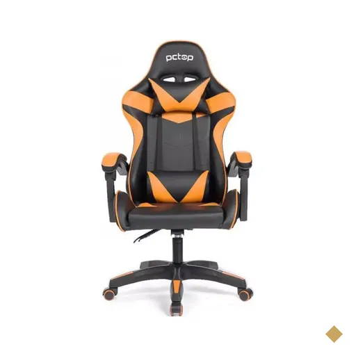 Cadeira Gamer PCTOP Strike 1005 Laranja/Preta