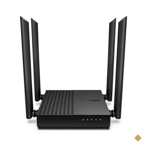 Roteador TP-Link Archer C64 Wireless MU-MIMO AC1200 Dual Band Gigabit 1267Mbps