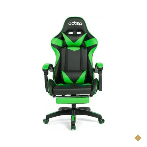 Cadeira Gamer PCTOP Racer SE1006E Verde/Preta