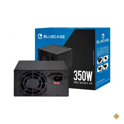 Fonte Bluecase 350W ATX12V V1.3 BLU350-E ATX + Cabo de Força