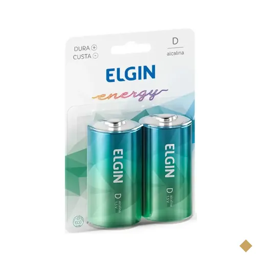 2 Pilhas D Alcalina, 82157 - Elgin