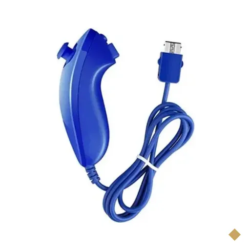 Controle Nunchuk Para Nintendo Wii E Nintendo Wii U Azul Escuro