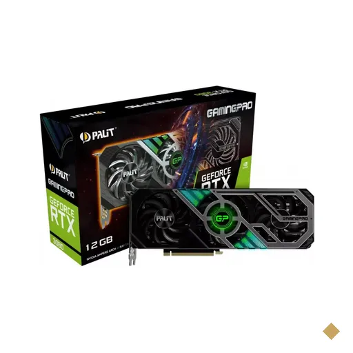 Placa de Vídeo Palit GeForce RTX 3080 GamingPro 12GB GDDR6X 384-bit PCI-E 4.0…