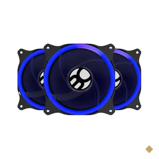 FAN Cooler Bluecase Ring 120mm LED Azul BFR-24B