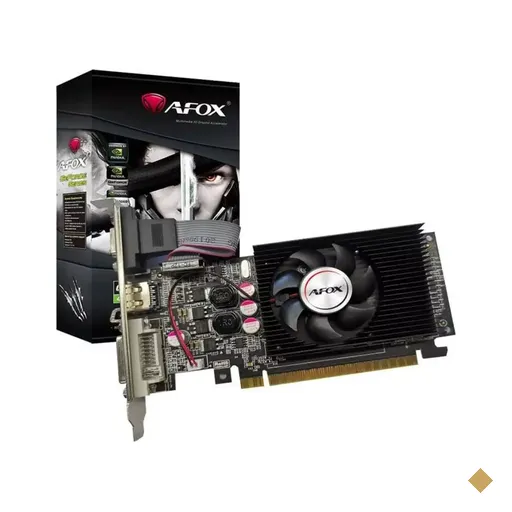 Placa de Vídeo AFOX GeForce GT 610 Low Profile 1GB DDR3 64-bit PCI-E 2.0 x16