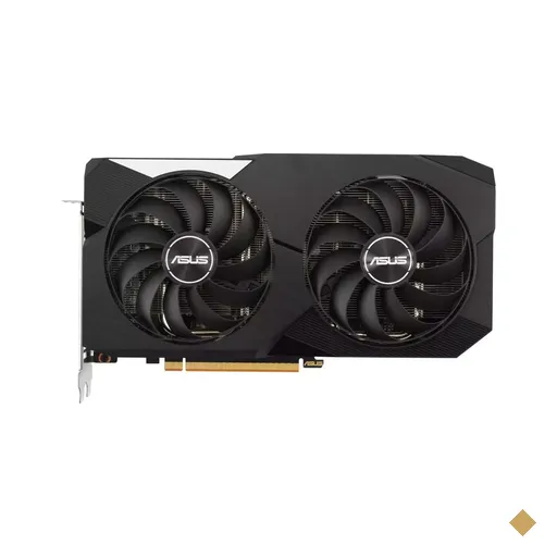 Placa de Vídeo ASUS AMD Radeon RX 6600 Dual 8GB GDDR6 128-bit PCI-E 4.0 x16