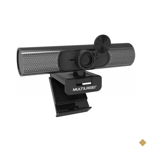 Webcam Multilaser WC053 Ultra HD 2K 1440p USB