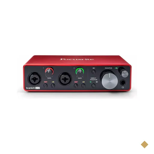 Interface de Áudio Focusrite Scarlett 2i2