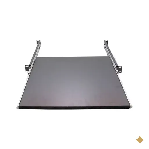 Bandeja GFORCE Móvel Deslizante Para Rack, 1U x 400mm, Padrão 19″ Preta