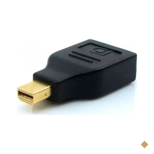 Adaptador Mini DisplayPort (M) x Displayport (F) Preto - MD9