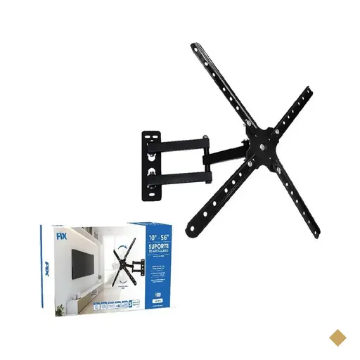 Suporte Tri-Articulado para TV/Monitor 10″ a 56″ Polegadas - PIX	