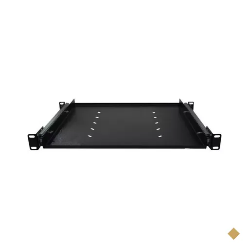 Bandeja MAX Eletron Móvel Para Rack, 1U x 400mm, Padrão 19″ Preta