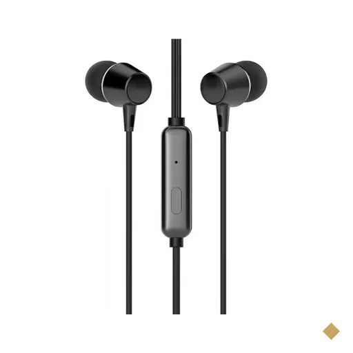 Fone de ouvido HP DHE-7000 P2 c/ Microfone Preto
