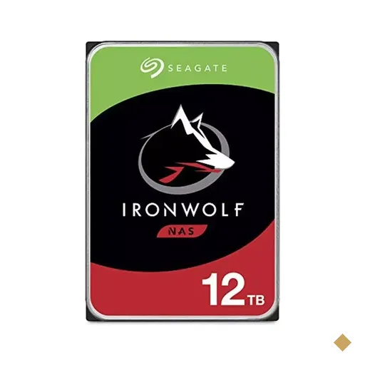 HD Seagate 12TB Ironwolf NAS SATA 6.0Gb/s 3.5″ 7200RPM 256MB ST12000VN0008