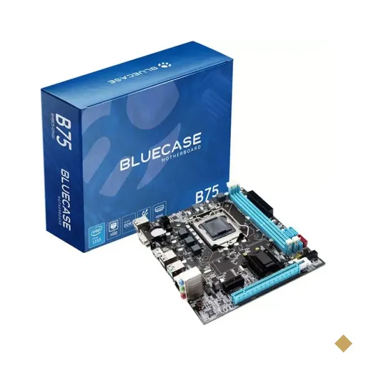 Placa Mãe Bluecase BMBB75-G3HGU (Intel H61/LGA 1155/HDMI/USB 3.0)