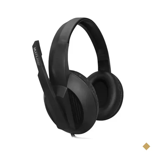 Headset Multilaser Office PH373 P3 Preto