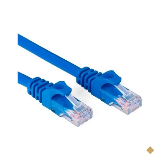 Cabo de Rede RJ-45 CAT5E 2,5m Azul - MD9
