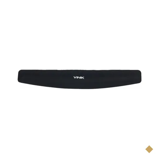Apoio De Pulso Em Gel Com Acabamento Em Tecido Para Teclado - Vinik