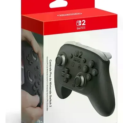 Controle Pro Nintendo Switch 2 Preto