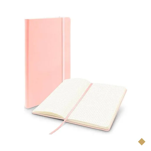 Caderno anotações 13x21cm quadriculado 80 fls rs pastel Spiral PT 1 UN