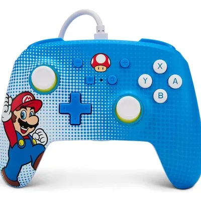 Controle Com Fio Powera Nintendo Switch - Super Mario