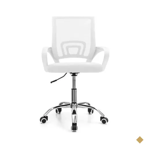 Cadeira Escritório PCTOP Home Office Fit 1001 Branca