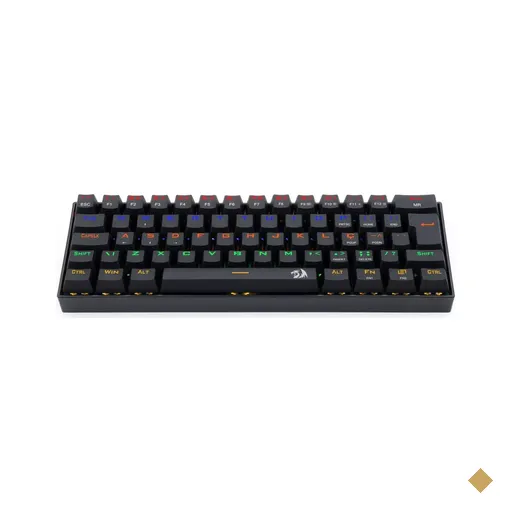 Teclado Mecânico Redragon Lakshmi LED Rainbow com Switch Red ABNT2