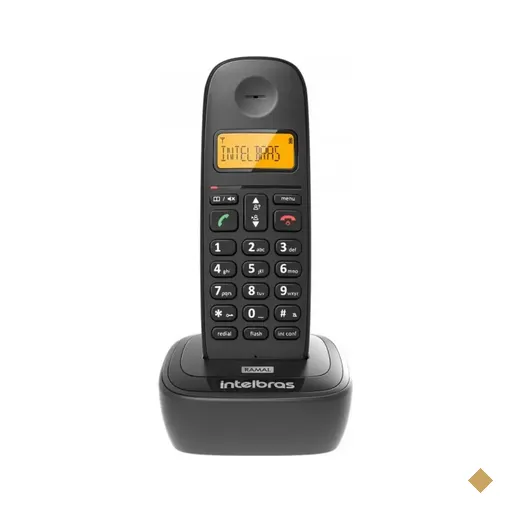 Ramal Para Telefone Intelbras Sem Fio Digital c/ Identificador de Chamadas TS…