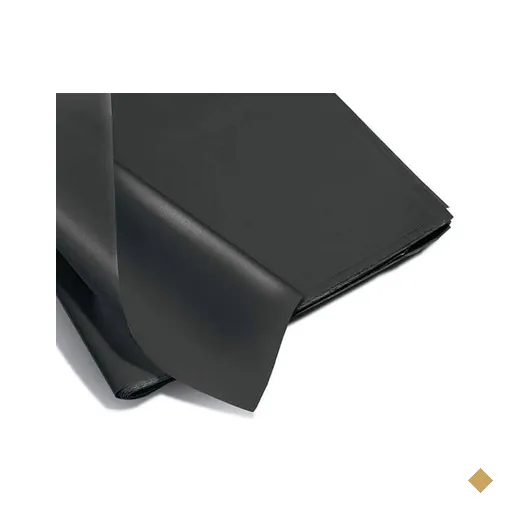 Papel de seda Preto, 60cm, x 48cm, Ridet - PT 20 UN