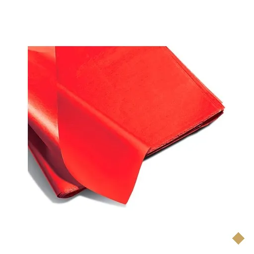 Papel de seda Vermelho, 48cm, x 60cm, Ridet - PT 20 UN