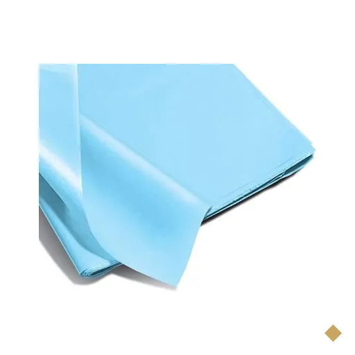 Papel de seda Azul claro, 48 x 60, 040013, Ridet PT 100 UN