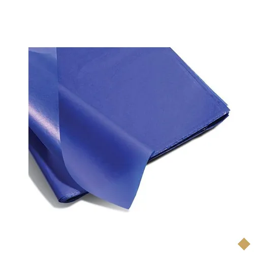 Papel de seda Azul Escuro, 48 x 60, 040016, Ridet PT 100 UN