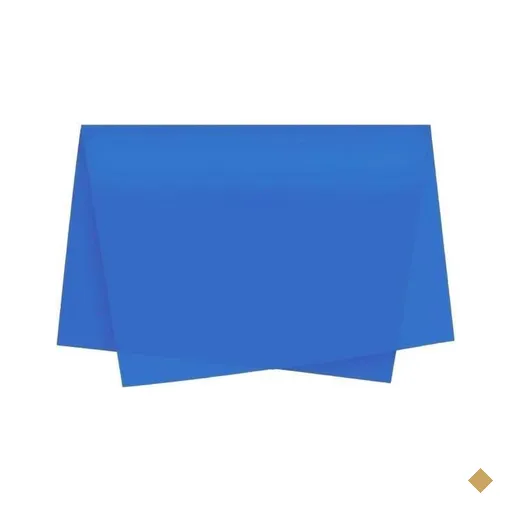 Papel de seda 48x60cm azul escuro Moopel PT 100 FL