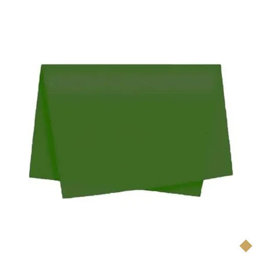 Papel de seda 48x60cm verde bandeira Moopel PT 100 FL