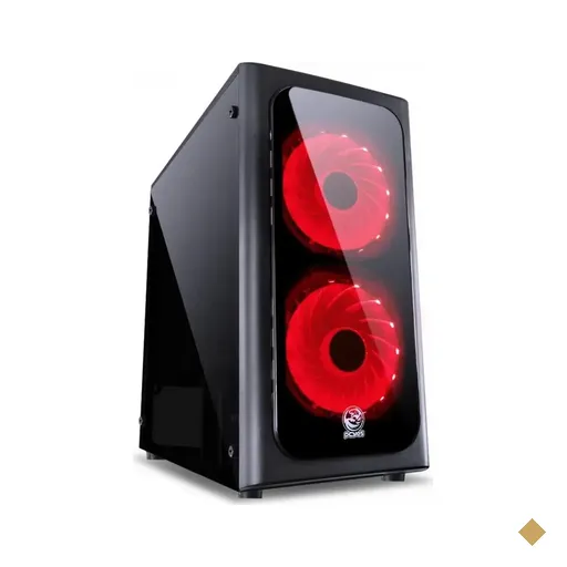 Gabinete PCYes Venus, Lateral em Acrílico, Mid Tower Preto
