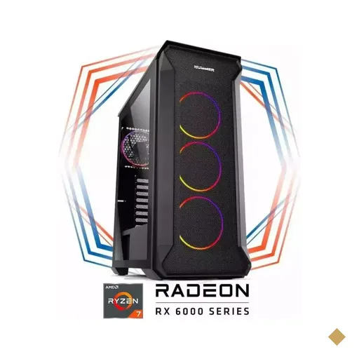 PC Gamer Sharkoon III Light AMD Edition (AMD Ryzen 7 7700X, 16GB (2x8gb)…