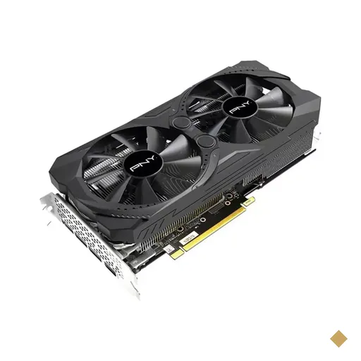 Placa de Vídeo PNY GeForce RTX 3070 Uprising LHR 8GB GDDR6 256-bit PCI-E 4.0…