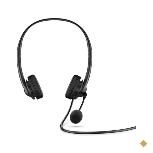 Headset USB G2, Preto, 428H5AA, HP CX 1 UN