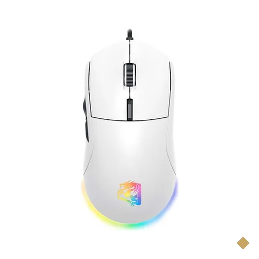 Mouse gamer USB, Ceres Pro Hyperlight, 12800 DPI, Conexão USB, Branco, 12800…