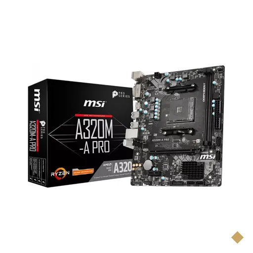 Placa Mãe MSI A320M-A PRO (Socket AM4/AMD A320)