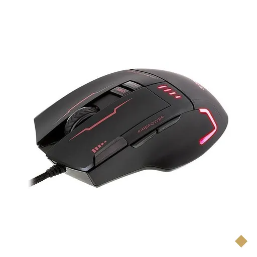 Mouse Gamer com fio USB 6400dpi Bright - CX 1 UN