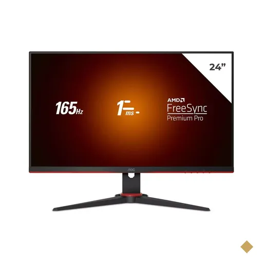 Monitor Gaming AOC Viper 23,8″ LED VA Full HD Wide (1920x1080 / 165Hz / 1ms)…